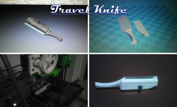 travel knife pinshape bathroom shaver small-object traveller 3d print model - Mito3D
