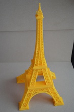 eiffel tower pinshape Turm 3d print model - Mito3D