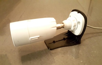 surveillance camera stand pinshape holder- camera-handle standard camera-stand 3d print model - Mito3D