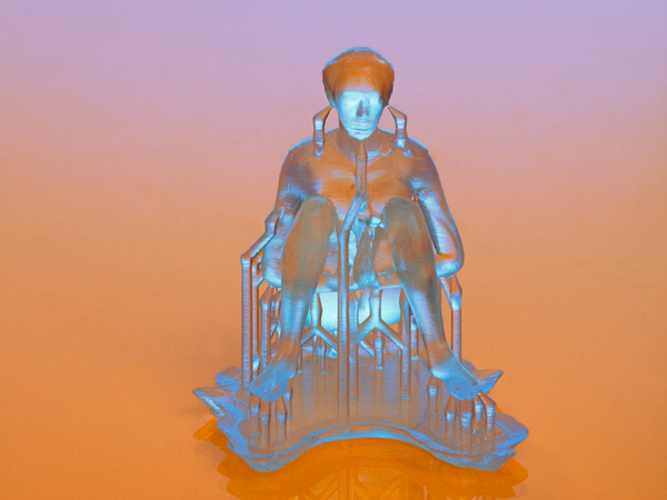 cromatógrafo underbust uniforme + mela asesinato pinshape bodyscan 3D print model - Mito3D