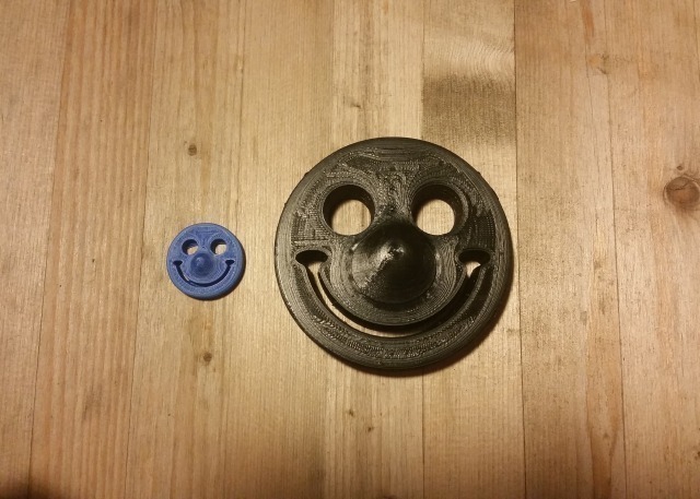 3d smiley pinshape tasarım 3D print model - Mito3D