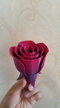 rose two-piece pinshape rose-bud 3d print model - Mito3D