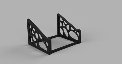 voronoi base portátil pinshape Diseño 3d 3d print model - Mito3D