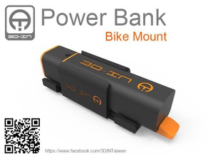 power bank mount pinshape bike 3d print model - Mito3D