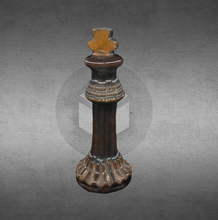 chesspiece - king pinshape chess-piece chess cre83d 3d print model - Mito3D
