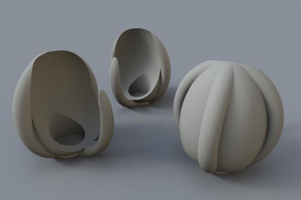 huevo 1 bote pinshape casa plantas naturaleza vida maceta artística art diseñador ollas 3d print model - Mito3D