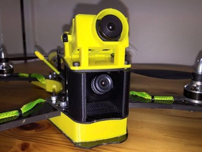 thug 280 230 mini Kamera sony verstellbaren Halterung pinshape 3d design 3d print model - Mito3D