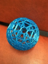 hyperbolic polytope -1409 pinshape math-art 3d print model - Mito3D