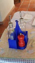 salt pepper oil vinegar dispenser pinshape design-for-electronics-contest 3d-design 3d print model - Mito3D