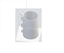paille verre résine claire imprimantes pinshape Conception 3d 3d print model - Mito3D