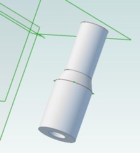 16mm 11mm réducteur pipe pinshape Conception 3d 3d print model - Mito3D