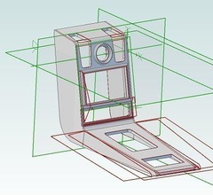 porsche 924 centro consola doble din radio actualización pinshape Diseño 3d 3d print model - Mito3D