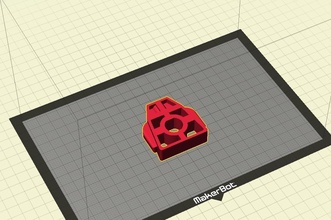 vw polo tendance ligne support radiateur pinshape Conception 3d 3d print model - Mito3D