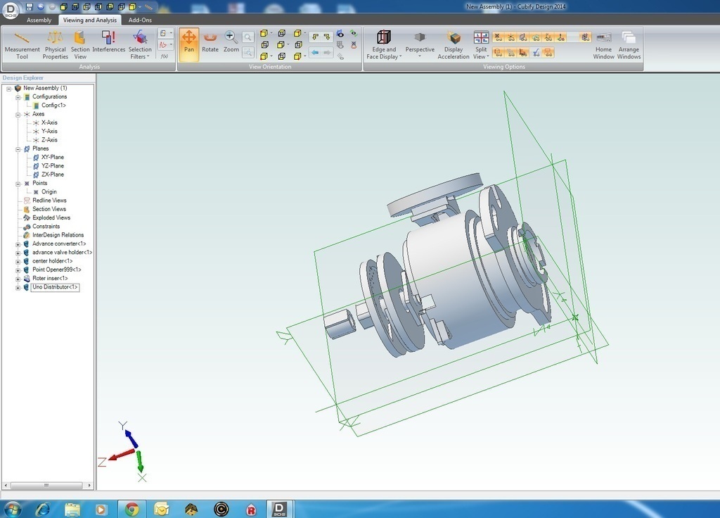 3d Druck fiat uno nissan mix Verteiler pinshape design 3D print model - Mito3D