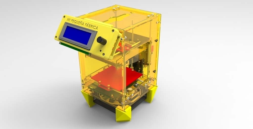 lcd kit fabrikator mini tinyboy pinshape design Elektronik Wettbewerb 3d 3D print model - Mito3D