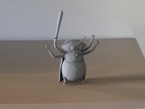 abraham mutierten Motte marvin Motten pinshape 3d design 3d print model - Mito3D