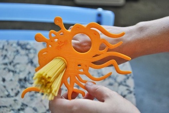 fliying monstro espaguete medidor pinshape 3d design 3d print model - Mito3D