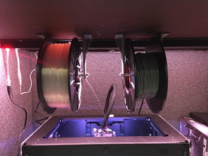 3d spool impressora acessórios pinshape design eletrônica concurso 3d print model - Mito3D