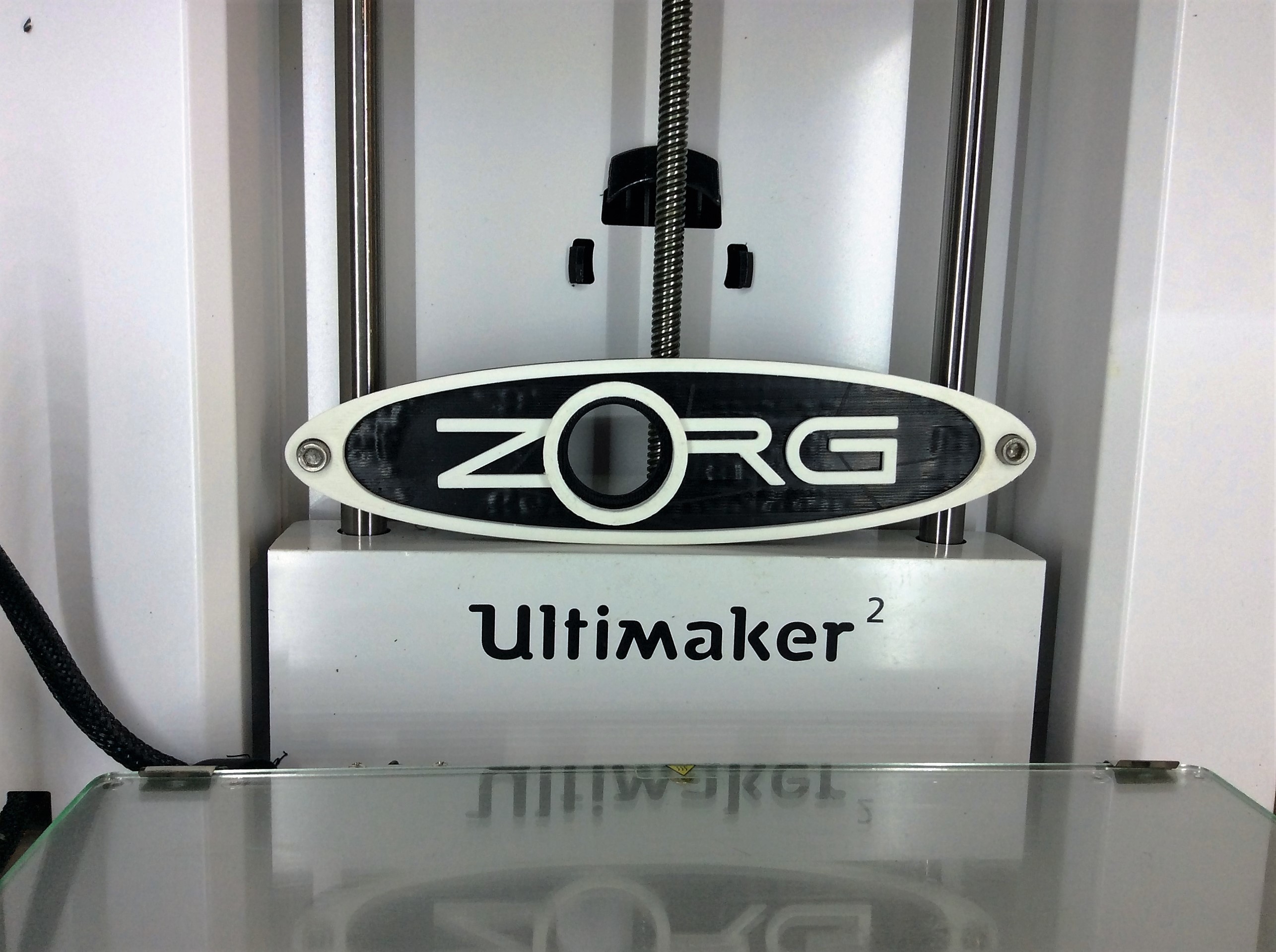 zorg pinshape nom plaque 3D print model - Mito3D