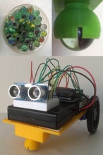 robot telaio in marmo ruota pinshape electonic i auto design per elettronica concorso 3d print model - Mito3D