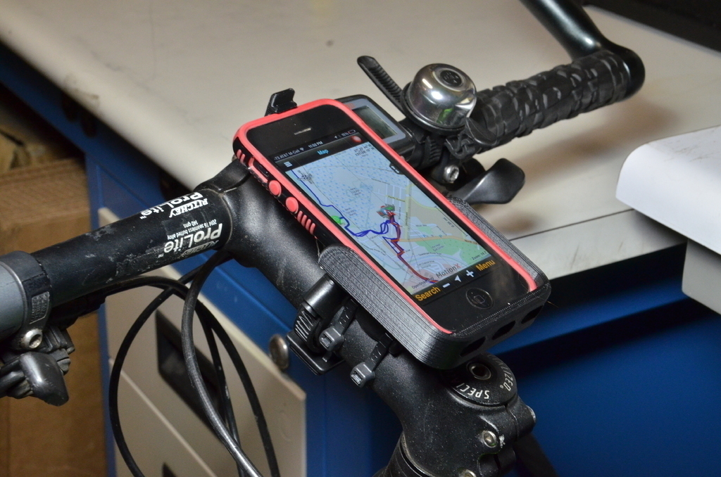 iphone 5 speck case mount ram mounting pinshape 3d-design 3D print model - Mito3D