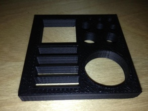 50mm Kalibrierung Platte prüfen Maßen wa pinshape 3d design 3d print model - Mito3D