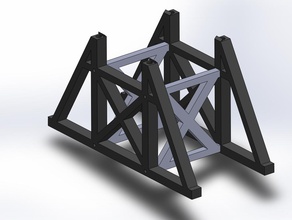 scx10 stand pinshape Diseño 3d 3d print model - Mito3D
