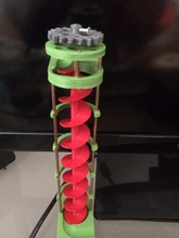 Marmor lift Glas bead pinshape wheelworks helix Perlen 3d print model - Mito3D