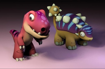 dinosaurs support pinshape apple toys games dino dinosaur 3d print model - Mito3D