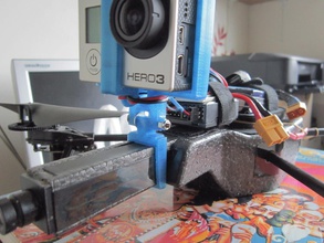 ar drone pro hero 3 holder remix pinshape 3d-design 3d print model - Mito3D