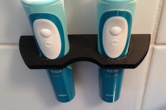 escova dentes elétrica titular pinshape 3d design 3d print model - Mito3D