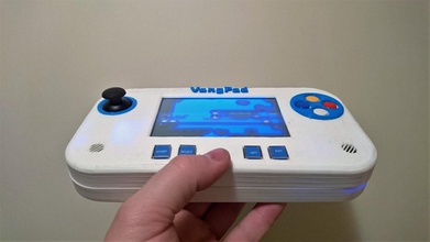 vangpad console gioco pinshape design per elettronica concorso raspberry pi 3 3d print model - Mito3D