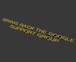 bring google support group pinshape 3d-design 3d print model - Mito3D