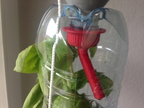 diy windowfarm pinshape reciclar upcycling planta guia vaso 3d design 3d print model - Mito3D