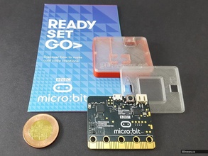 Tom'un bbc micro bit shell v1 basit konu microcompu pinshape 3d tasarım 3d print model - Mito3D