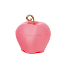 jennifer's teacher apple container pinshape gift-ideas gift-idea gift box lid containers 3d print model - Mito3D