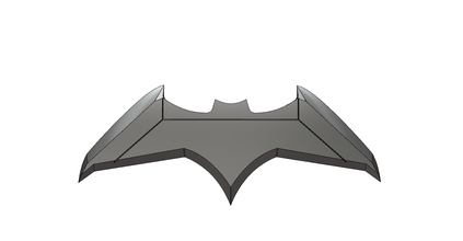 batfleck batarang 2016 pinshape batman batman-vs-superman 3d print model - Mito3D