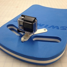 gopro kick board mount pinshape 3d-design 3d print model - Mito3D