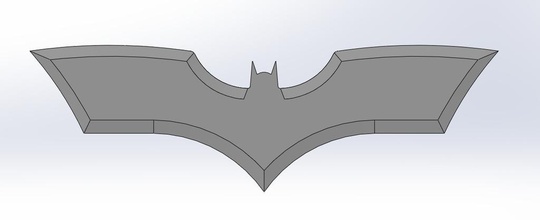batarang pinshape 3d design 3d print model - Mito3D
