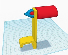 m3d spool Halter pinshape 3d design 3d print model - Mito3D