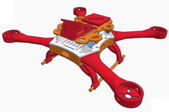 microscrab quad v2 pinshape Diseño 3d 3d print model - Mito3D