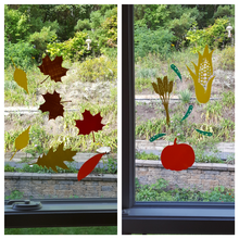 sonbahar hasat eğlenceli cam çıkartmaları pinshape elastik filament buğday ayna pencere etiket kabak flexy sainsmart çita semiflex ninjaflex meşe maple bırakır yaprak esnek çıkartma Mısır koçanı birch kayın fasulye 3d print model - Mito3D