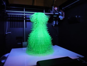 furry vase pinshape drooloop danielnoree test experiment experimental furryvase 3d print model - Mito3D