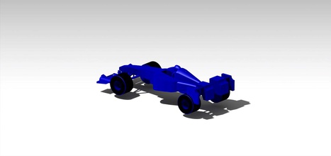 voiture f1 pinshape conception l'électronique concours courses 3d print model - Mito3D