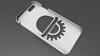 iphone 6 básico caso naranja mecanica pinshape Diseño 3d 3d print model - Mito3D
