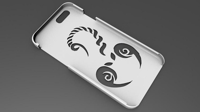 iphone 6 basic case Skorpion pinshape 3d design 3d print model - Mito3D