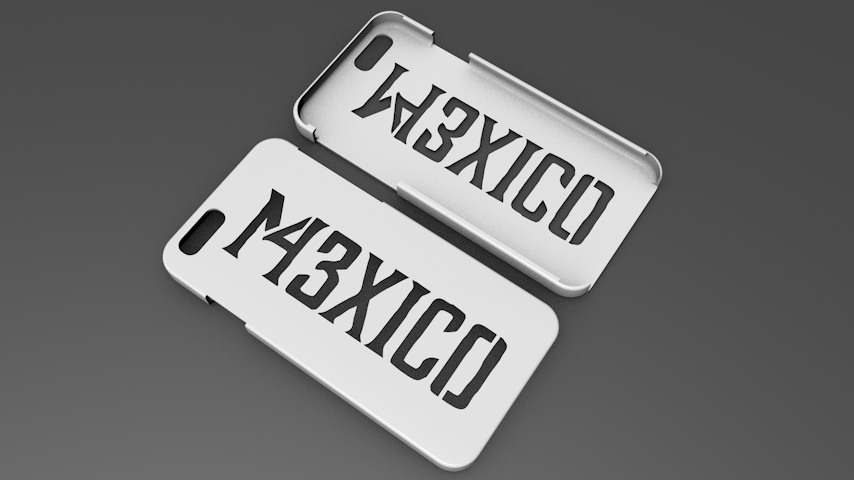 iphone 6 basic case ayotzinapa 43 pinshape 3d-design 3D print model - Mito3D