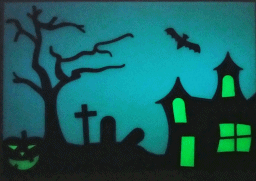 halloween window hanger pinshape boo scary glow-in-the-dark halloween-costume halloween scary halloween 2016