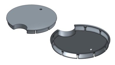 spill guard gsi fairshare pinshape 3d design 3d print model - Mito3D