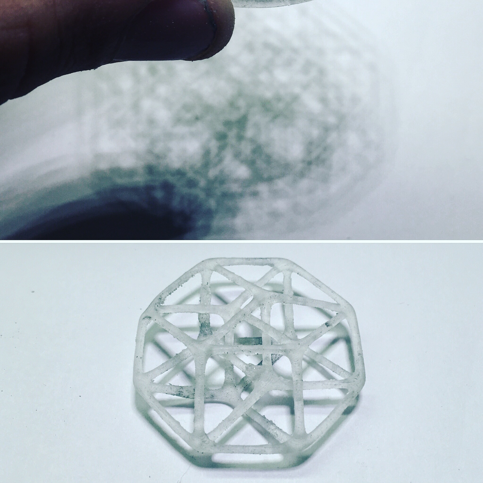 torroidal pinshape topotheque hesaplamalı geometri topoloji octagon 3D print model - Mito3D